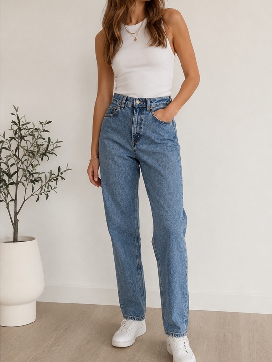 Levi's Denim - VTG Levi’s 550 Student Orange Tab Jeans 1998 - High Rise - Straight Leg